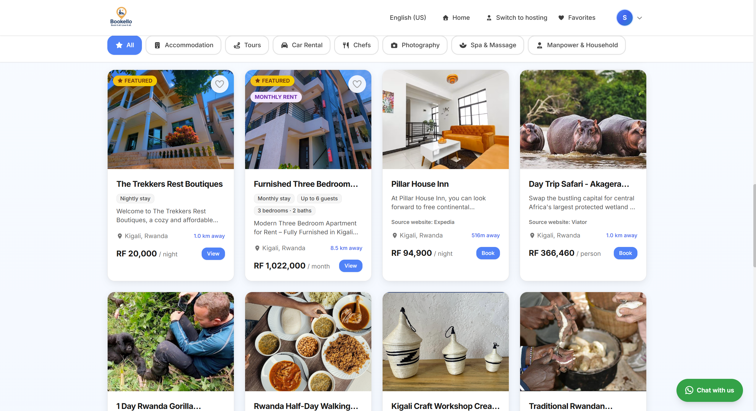 Bookello Marketplace website screenshot